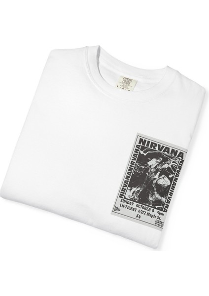 Nirvana - Oversize Unisex Tişört Streetwear Etiole Studio