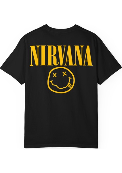 Nirvana - Oversize Unisex Tişört Streetwear Etiole Studio