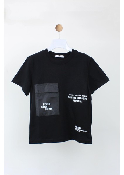 Erkek Çocuk Cepli Tshirt