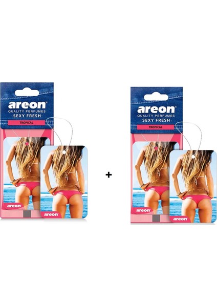 Areon Fresh Tropical Oto Araç Kokusu Oto Araç Kokusu (2li )