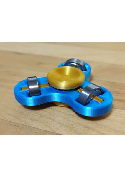 Dikey 608 Rulmanlı Fidget Spinner (Plastik Aparattır!!!)