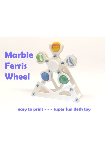 Mermer Dönme Çarkı / Fidget Spinner (Plastik Aparattır!!!)