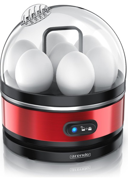 Sevencook 400W Yumurta Pişirici 7 Yumurtalık, Paslanmaz Çelik, 3 Pişirme Seviyesi