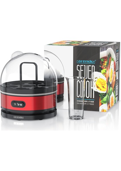 Sevencook 400W Yumurta Pişirici 7 Yumurtalık, Paslanmaz Çelik, 3 Pişirme Seviyesi fiyatları