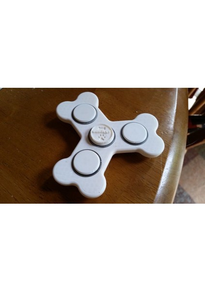 Bentley Para Merkezi Pile Kemik Fidget Spinner (Plastik Aparattır!!!)