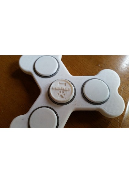 Bentley Para Merkezi Pile Kemik Fidget Spinner (Plastik Aparattır!!!)