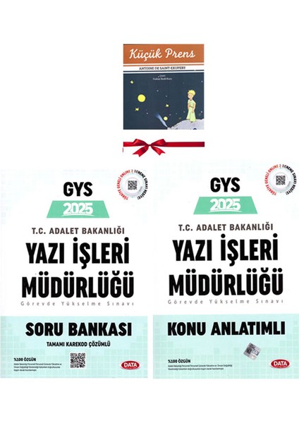 2025 Gys Adalet Bakanlığı Yazı Işleri Müdürlüğü Görevde Yükselme Sınavına Hazırlık Seti