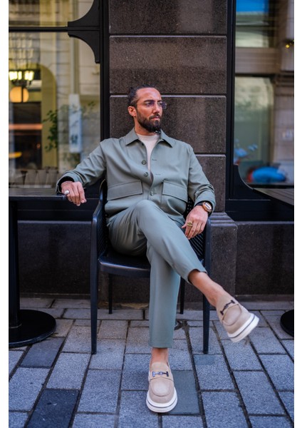 Erkek Mont Pantolon Takım