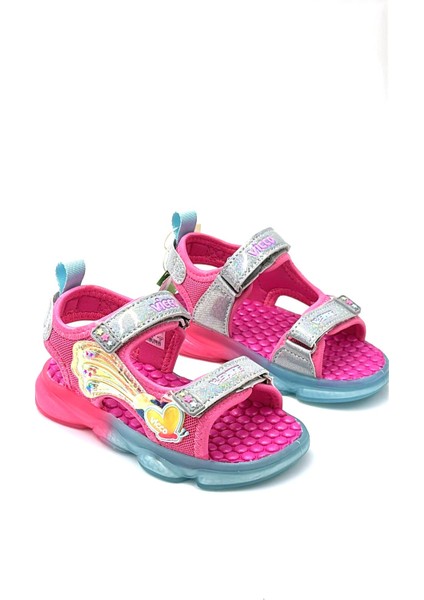 Can Işıklı 332.P25Y.254 Kız Çocuk Sandalet Pembe