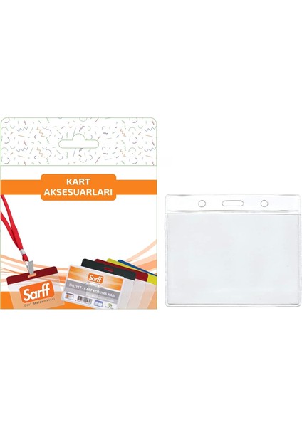 9.5x7.5cm Şeffaf Kart Poşeti Blister - 10ADET