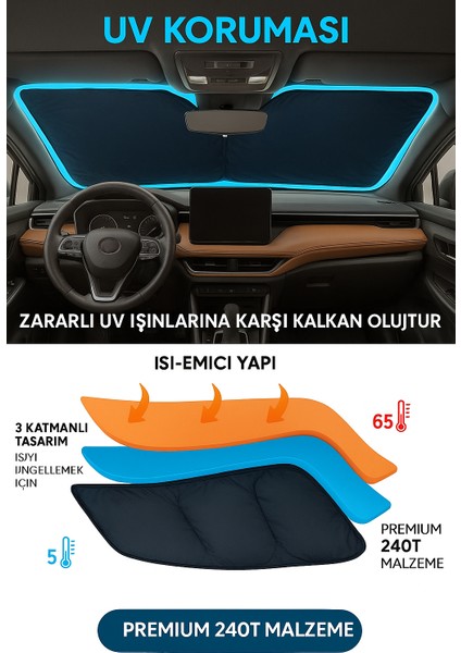 Araba Ön Cam Güneşliği Oto, Araba Güneşlik, Geri Çekliebilir Araba Güneşliği