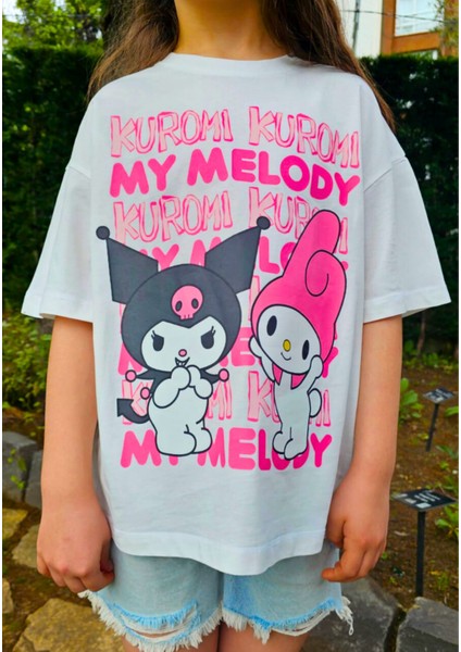 Kuromi Melody Pamuklu Tişört modelleri