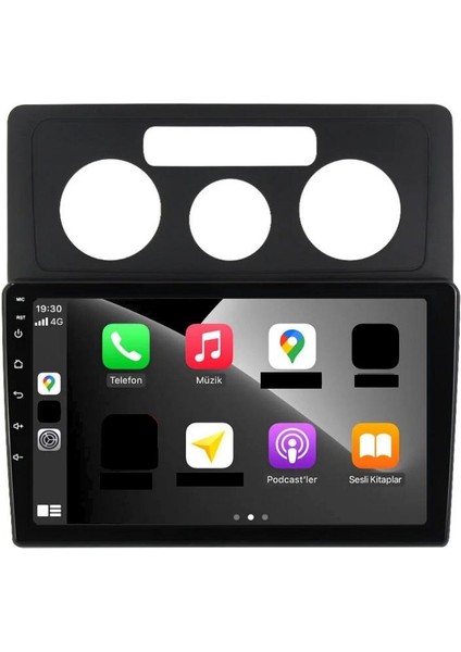 Volkswagen Caddy Manuel Klima Android Multimedya Sistemi 4-64 For-X (2004-2015) modelleri