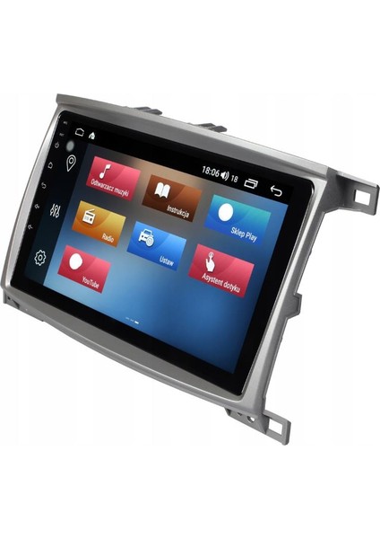 Toyota Land Cruiser Android Multimedya Sistemi 4-64 For-X (2002-2007) modelleri