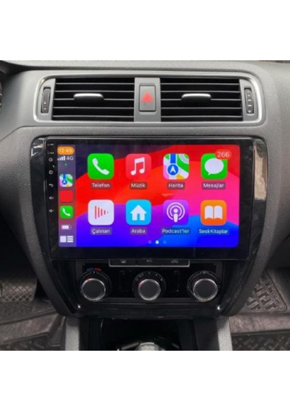 Volkswagen Jetta Android Multimedya Sistemi 4-64 For-X (2012-2018)