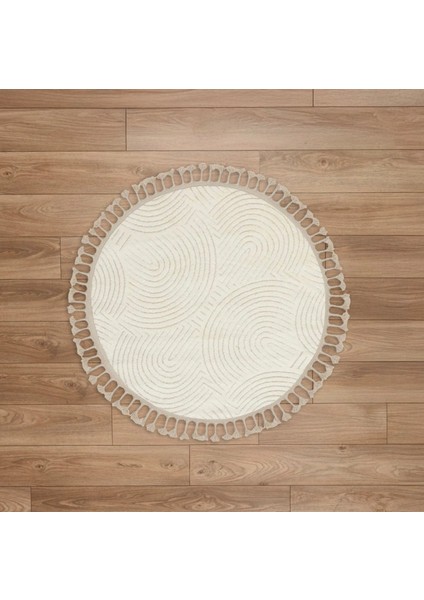 Stella Form Yuvarlak Halı - 120X120 cm