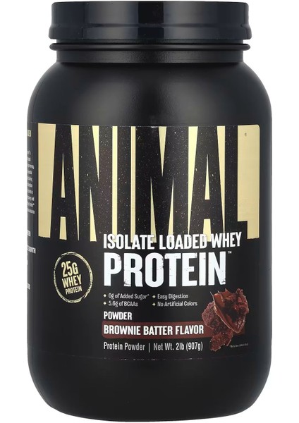 Isolate Loaded Whey Protein 907 Gr- Usa Menş.