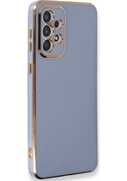 Samsung Galaxy A53 Kılıf Kenar Detaylı Yumuşak Parlak Silikon