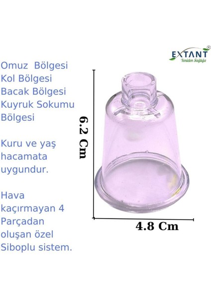 500 Adet 5 No Hacamat Kupası Masaj Kupası fiyatları