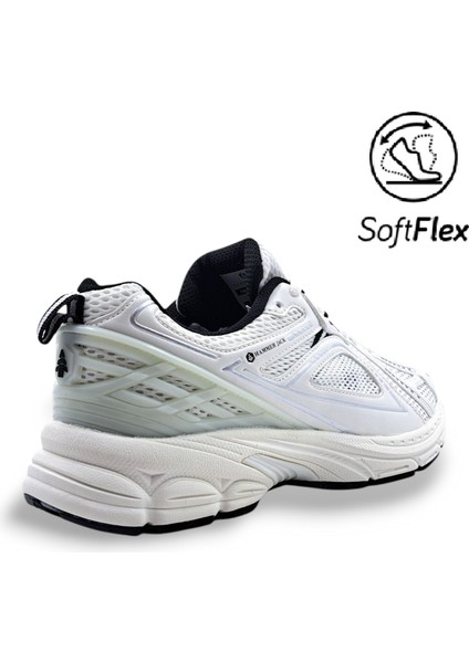 Hamlet H25028Z Soft Flex Kadın Beyaz Yürüyüş Günlük Sneaker Spor Ayakkabı