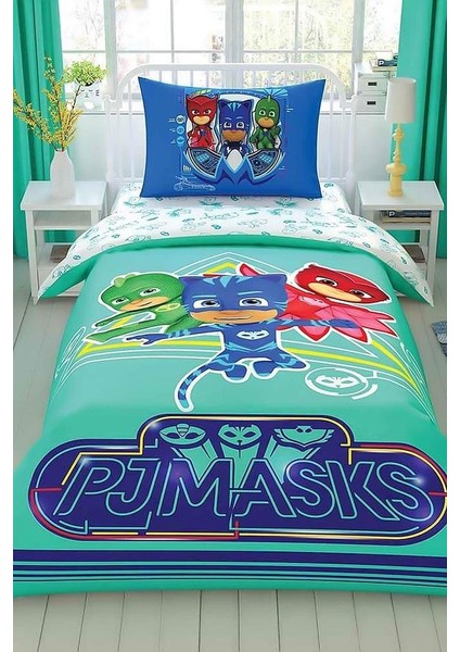Pj Mask Move Tek Kişilik Nevresim Takımı