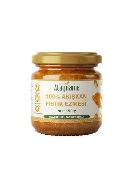 100% Akışkan Fıstık Ezmesi 190 G