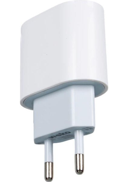 Weko WK-26524 Beyaz Pd 20 Watt iPhone Type-C Hızlı Şarj Başlığı fırsatları