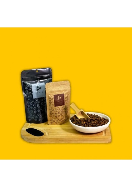 Kahve Baskılı Kağıt Alüminyum Doypack 8, 5X14 50 Gram 500 Adet