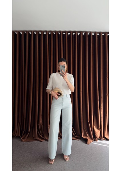 Gold Midye Açık Jean