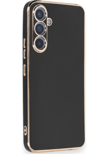 Samsung Galaxy A54 Kılıf Kenar Detaylı Yumuşak Parlak Silikon