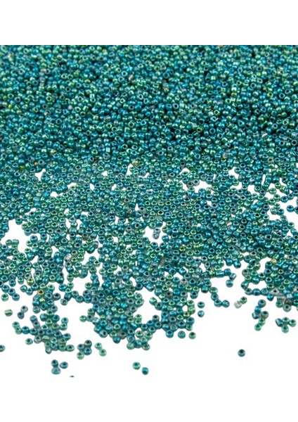 Kaplama Turkuaz (11/0) 2 mm Kum Boncuğu 100 gr fiyatları