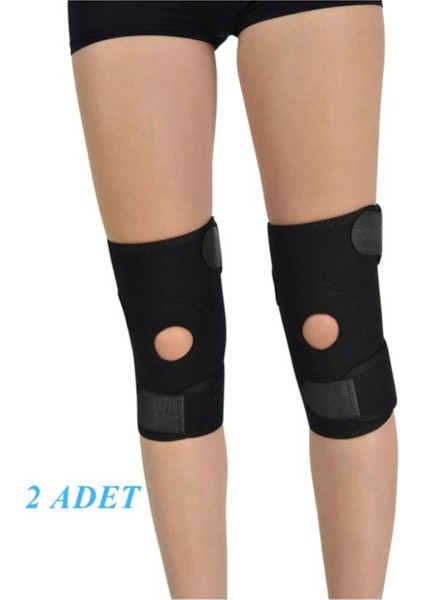 Patella Neopren Diz Korsesi Menisküs Sı Için Dizlik Çapraz Bağ Diz Bandajı 2 Li Paket Bedensiz