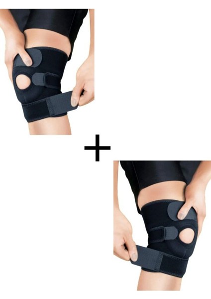 Patella Neopren Diz Korsesi Menisküs Sı Için Dizlik Çapraz Bağ Diz Bandajı 2 Li Paket Bedensiz indirimleri