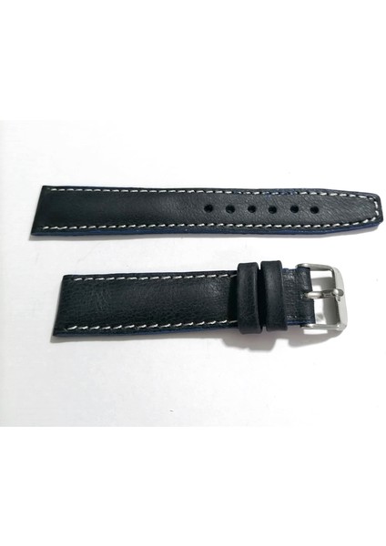 Her Saate Uygun 18 mm Hakiki Dana Derisi ( 264) Beyaz Dikişli Siyah fiyatları