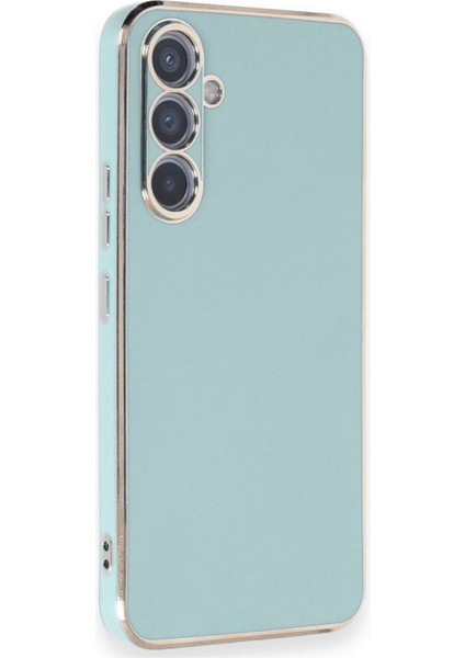 Samsung Galaxy A54 Kılıf Kenar Detaylı Yumuşak Parlak Silikon