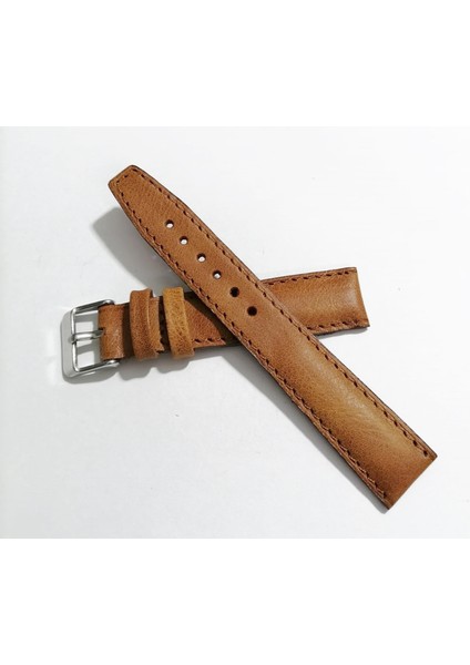 Her Saate Uygun 18 mm Hakiki Dana Derisi ( 266) Taba