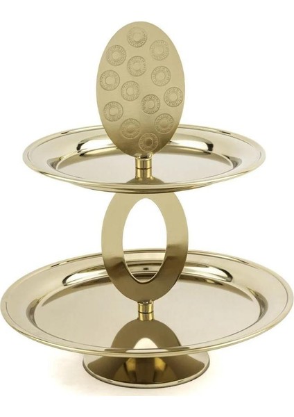 Apollyon Gold Metal 2 Katlı Sunumluk 26X30CM P142.801290