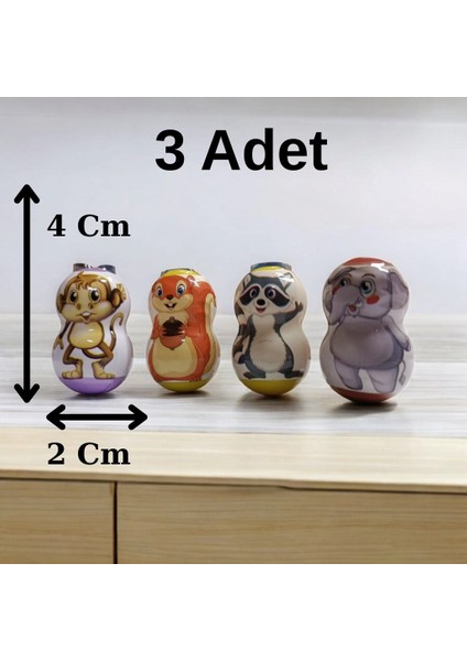 3 Adet Mini Hacıyatmaz – Yıkılmadım, Ayaktayım!