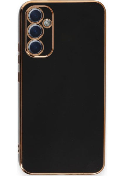 Samsung Galaxy A55 Kılıf Kenar Detaylı Yumuşak Parlak Silikon