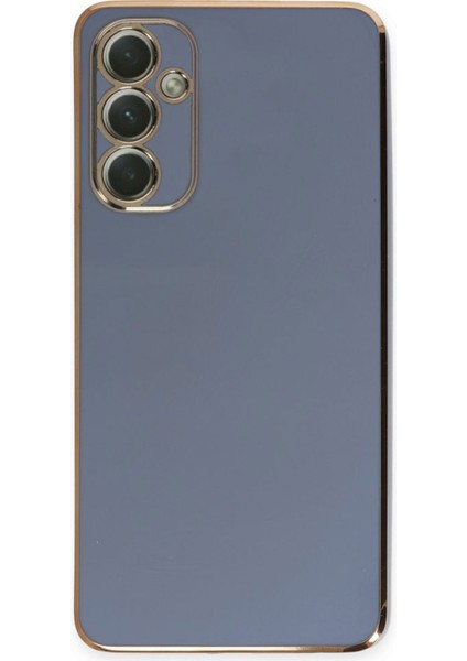 Samsung Galaxy A55 Kılıf Kenar Detaylı Yumuşak Parlak Silikon