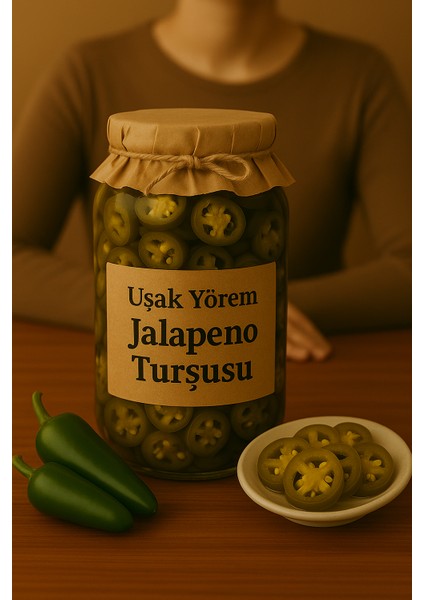 Jalapeno Turşusu 1000CC Uşakyörem