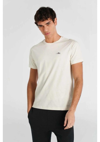 Jungle T-Shırt S/s Erkek Tişört 912122-9157EGRET