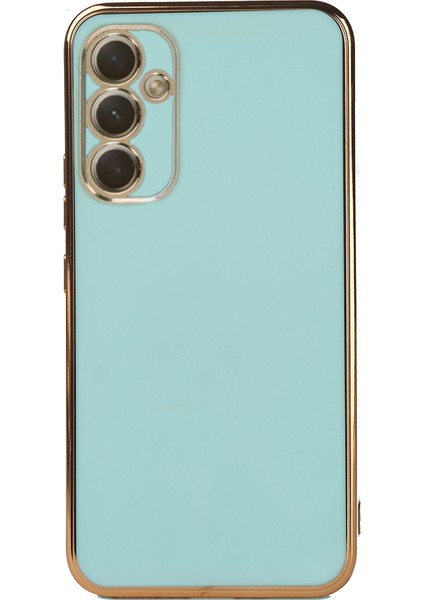 Samsung Galaxy A34 Kılıf Kenar Detaylı Yumuşak Parlak Silikon