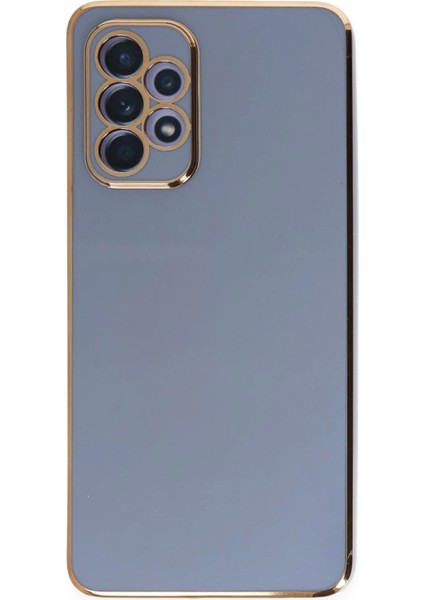 Samsung Galaxy A72 Kılıf Kenar Detaylı Yumuşak Parlak Silikon