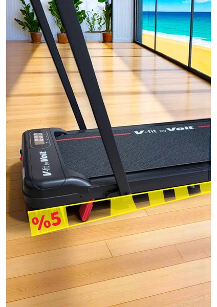 Vfit By Runmate Compact Koşu Bandı Manuel Eğim Ayarlı Katlanabilir Uzaktan Kumandalı 10KM Hız fiyatları