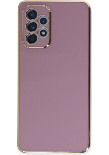 Samsung Galaxy A72 Kılıf Kenar Detaylı Yumuşak Parlak Silikon