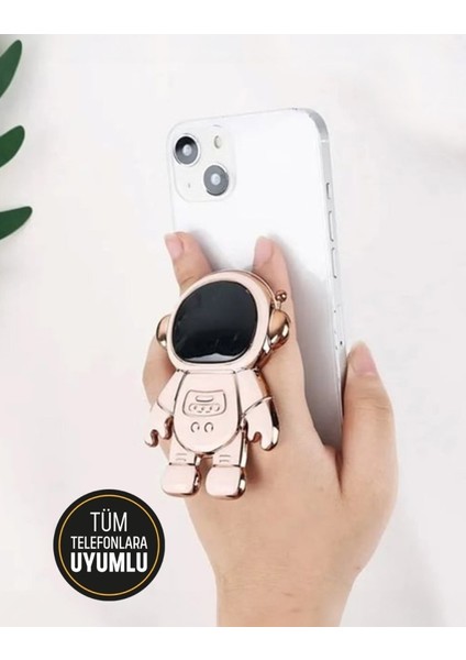 Telefon Kılıfına Yapıştırılabilir Astronot Masaüstü Telefon Tutucu Telefon Standı modelleri