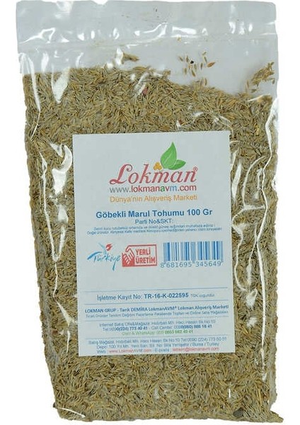 Marul Tohumu Doğal Göbekli 100 gr Paket