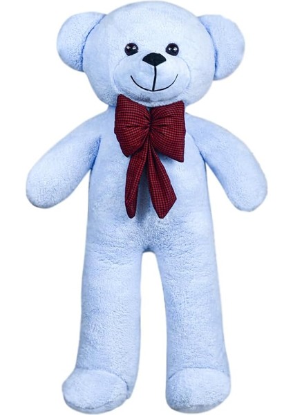 Oyuncak 100 cm Dev Pelüş Ayıcık,papyonlu Ayı,peluş Ayı,yumuşak ve Sevimli Büyük Boy Ayı, Ayı,sarılmalık Ayı,papyonlu Ayıcık,sevgiliye Hediye Ayıcık,dev Ayı,büyük Boy Ayı (Mavi)