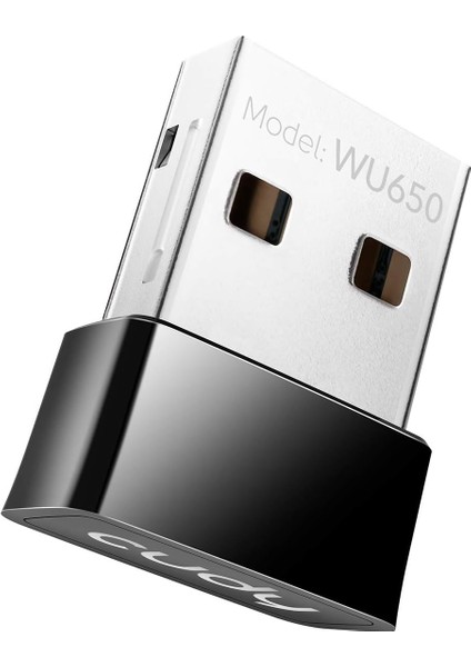 WU650 AC650 USB Wifi Adaptörü, Pc ve Dizüstü Bilgisayar Için, Nano Boyut, Windows Xp/7/8.x/10/11, Mac Os ile Uyumlu